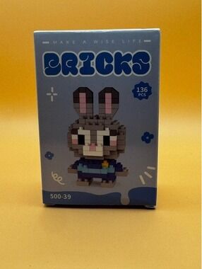 Make A Wish Mini Bricks Building Blocks Sets New (Judy Hopps)